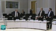Sitzung des Parlamentarischen Untersuchungsausschusses (PUA) des Landtags von Mecklenburg-Vorpommern zur Klimastiftung MV © NDR Foto: NDR