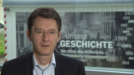 Jochen Schmidt, Direktor der Landeszentrale für politische Bildung in MV © NDR 