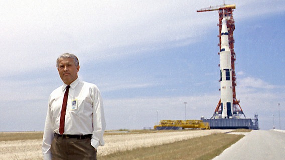 Raketenforscher Wernher von Braun 1969 © picture alliance / Everett Collection 