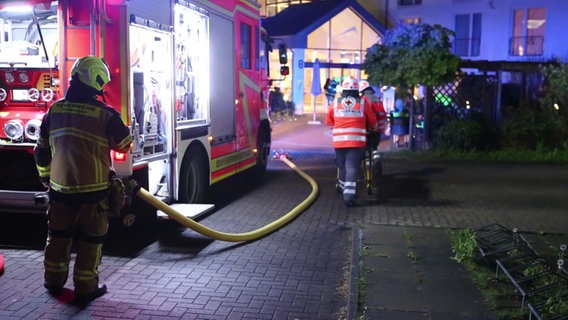 Feuerwehreinsatz: In einem Pflegeheim in Göttingen hat es gebrannt. © TelenewsNetwork 