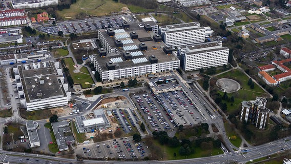 Das Göttinger Klinikum aus der Luft.  Foto: Thomas Meder