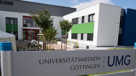 Das neue Gebäude der Universitätsmedizin Göttingen © dpa-Bildfunk 