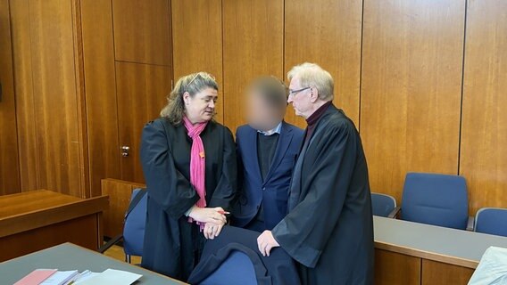 Urteil gegen Professor in Göttingen. © NDR Foto: Wieland Gabcke