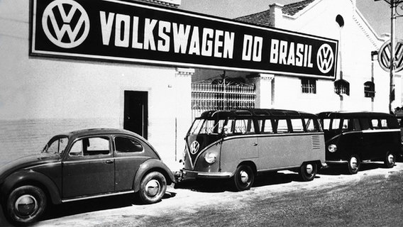 Fabriktor der ersten Niederlassung von VW do Brasil in Sao Paulo - Ipiranga © Volkswagen AG 