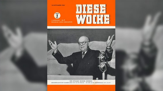 Das Cover der ersten Ausgabe von "Diese Woche". © SPIEGEL-Verlag Rudolf Augstein GmbH & Co. KG 