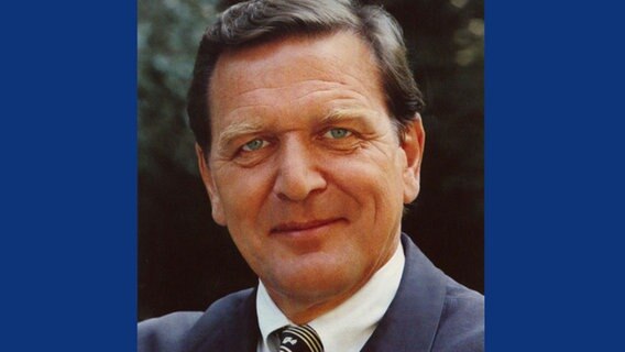 Porträt Ministerpräsident Schröder  