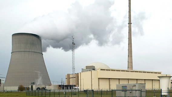 Kernkraftwerk Emsland in Lingen © dpa/Picture Alliance 
