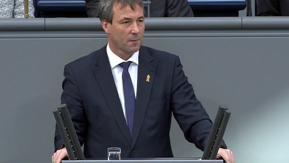 Johann Saathoff (SPD) spricht im Deutschen Bundestag. © Deutscher Bundestag 