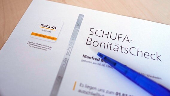 Symbolfoto des Schufa Bonitätscheck © picture alliance / Flashpic Foto: Jens Krick