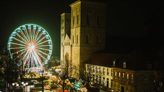 Der historische Weihnachtsmarkt in Osnabrück © Marketing Osnabrück GmbH 