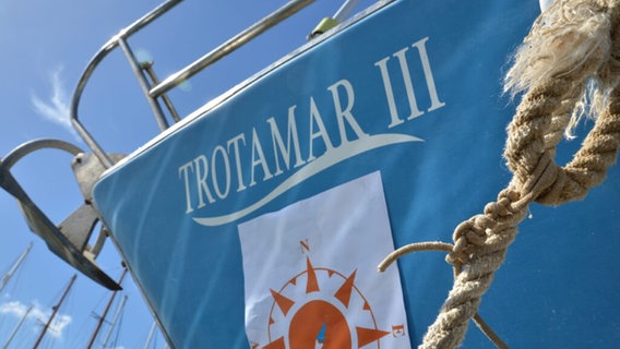 Das Segelschiff "Trotamar" der Gruppe "CompassCollective" aus dem Wendland © CompassCollective / boatspotting.org 