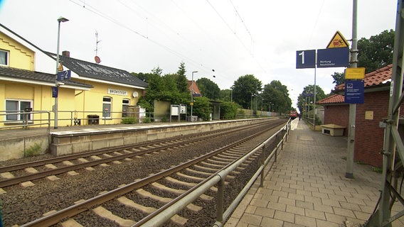 Der Bahnhof in Brokstedt. © NDR 