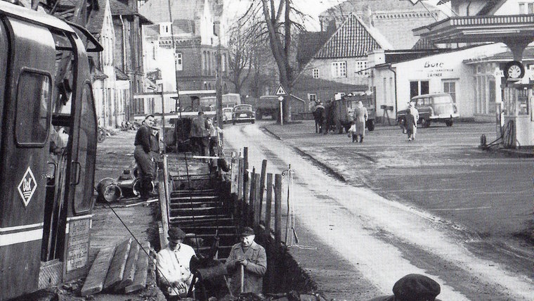 Die Hamburger Straße, Anfang der 70ger Jahre © Sammlung Familie Wiederich Foto: Sammlung Familie Wiederich
