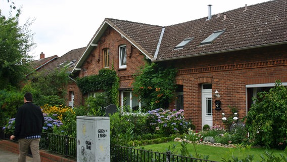 Ein Haus der früheren Wohnsiedlung für Arbeiter der Dynamitfabrik in Geesthacht © NDR.de Foto: Marc-Oliver Rehrmann