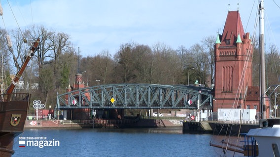 Die Hubbrücke in Lübeck. © NDR 