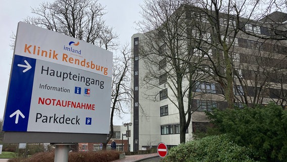 Die Imland Klinik in Rendsburg. © NDR 