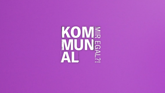 Das Logo von "Kommunal - mir egal?!". © NDR Foto: NDR