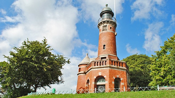 Der Holtenauer Leuchtturm © NDR Foto: Berit Ladewig