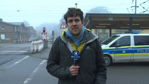 NDR Reporter Hauke von Hallern. © NDR 