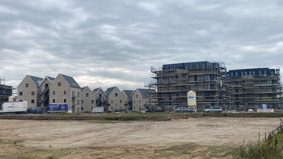 Ein neuer Stadtteil wird in Schleswig an der Schlei gebaut. © NDR Foto: Andreas Rackow