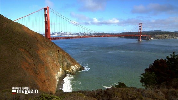 Die Golden Gate Bridge in San Fransisco. © NDR 