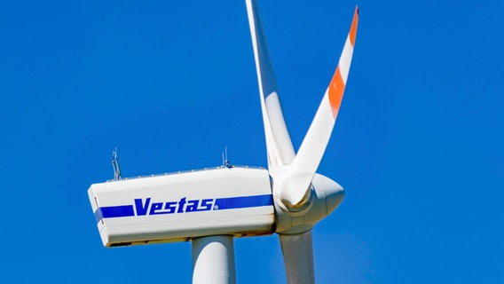 Windrad der Firma Vestas © picture alliance / imageBROKER | Norbert Neetz Foto: Norbert Neetz