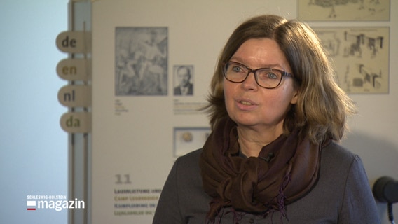 Dr. Katja Happe, Leiterin der Gedenk- und Begegnungstätte des KZ Ladelund. © NDR 