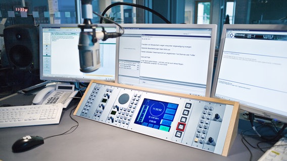 Radio Nachrichtenstudio © NDR Foto: Christine Raczka