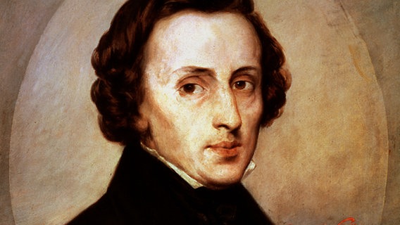 Der polnische Komponist Frédéric Chopin, Kopie von Stanislaw Stattler nach einem Gemälde von Ary Scheffer © picture-alliance/akg-images Foto: akg-images