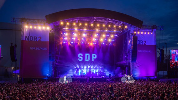 SDP auf der Bühne des NDR 2 Papenburg Festivals. © NDR 2 Foto: Axel Herzig