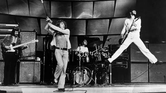 Die Band The Who 1969 auf der Bühne. © IMAGO / Bridgeman Images 