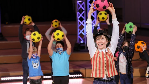 Kinder beim NDR Mitmachkonzert © Marcus Krüger Foto: Marcus Krüger