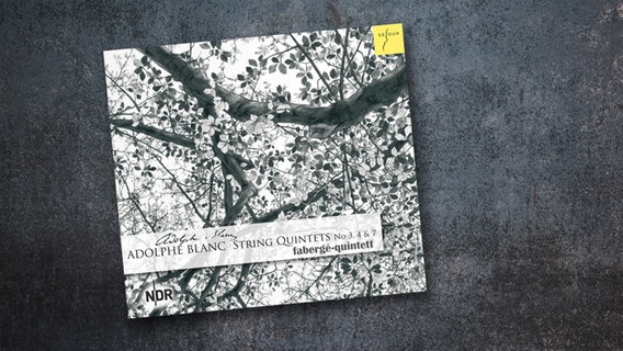 CD-Cover: Adolphe Blanc - String Quintets 3, 4 & 7 © ES-DUR 