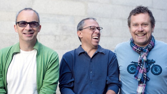 Das L.A.N. Trio - bestehend aus:  Mário Laginha, Julian Argüelles und Helge Andreas Norbakken. © NDR Jazz 