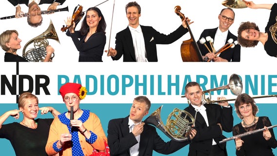 Collage aus Musiker*innen der NDR Radiophilharmonie © NDR 