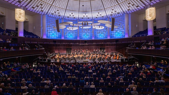 Die NDR Radiophilharmonie im Kuppelsaal Hannover © NDR Foto: Axel Herzig