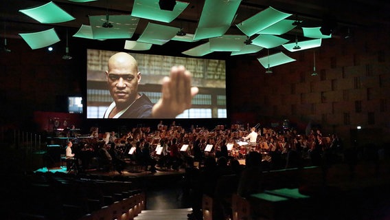 Filmkonzert "Matrix" mit der NDR Radiophilharmonie © NDR Foto: Micha Neugebauer