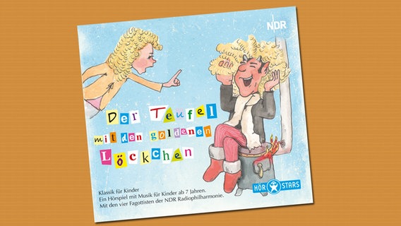 CD-Cover: Der Teufel mit den goldenen Löckchen © Hör-Stars / Beese Verlag 