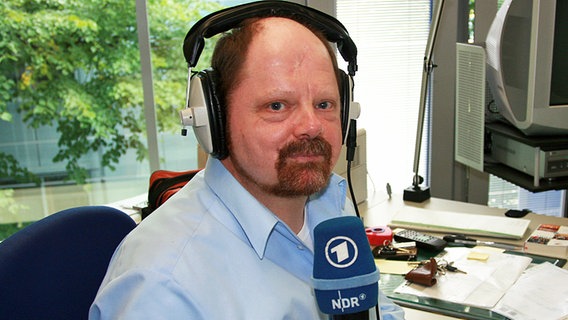 NDR Hörfunkreporter Rolf Rainer Gecks © NDR 