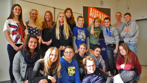 Klasse 6 der Baltic Schule Rostock © NDR Foto: Lena-Maria Reers