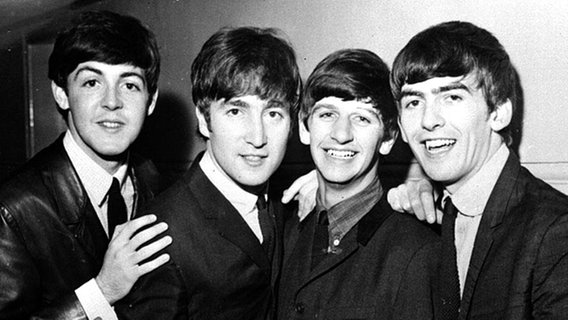 The Beatles: Paul McCartney, John Lennon, Ringo Starr, George Harrison (v. l. n. r.) © Picture-Alliance / empics 
