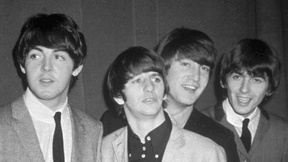 The Beatles: Paul McCartney, John Lennon, Ringo Starr, George Harrison (v. l. n. r.) © Picture-Alliance / empics 