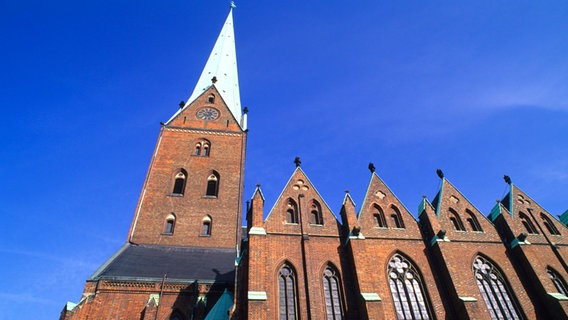Eine Außenaufnahme von St. Petri in Hamburg. © St. Petri Gemeinde Foto: St. Petri Gemeinde