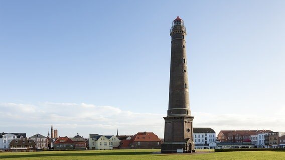Der Neue Leuchtturm auf der Insel Borkum © colourbox Foto: hoch2wo photo & design
