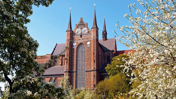 Die Kirche St. Georgen in Wismar © Tourismuszentrale Wismar 