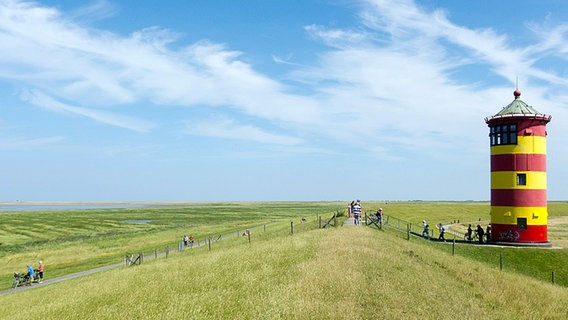 Der Pilsumer Leuchtturm © NDR Foto: Carsten Busch