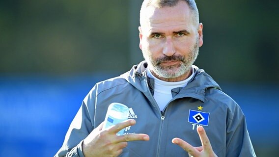 HSV-Trainer Tim Walter © Witters 