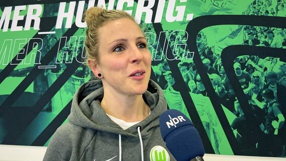 Svenja Huth vom VfL Wolfsburg © Kristoffer Klein Foto: Kristoffer Klein