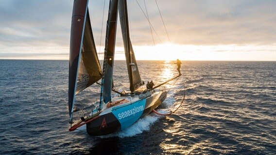 Die Malizia während des Ocean Race © Team Malizia Foto: Antoine Auriol