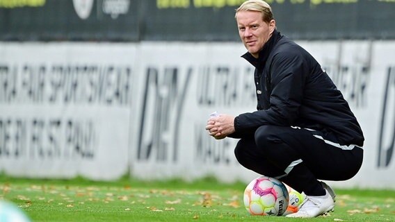 Timo Schultz, Trainer des FC St. Pauli © Witters 